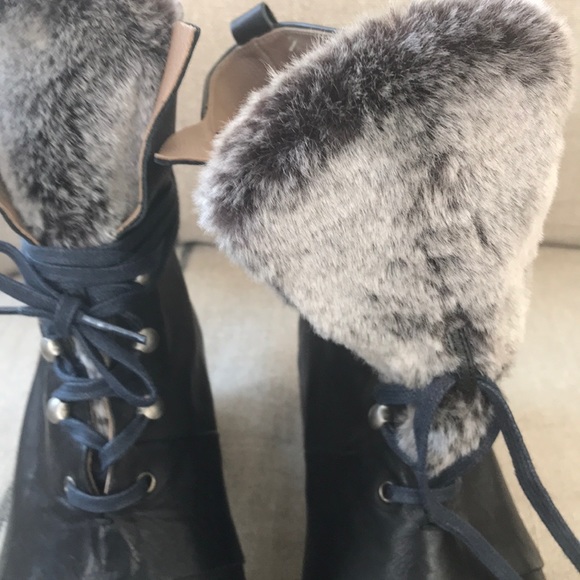 Coclico Made in Spain lace up black boot - Picture 4 of 11